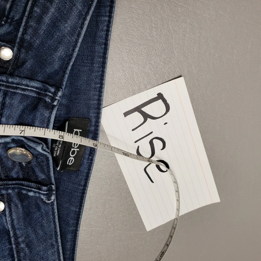 Bebe ankle zipper skinny jeans size 25